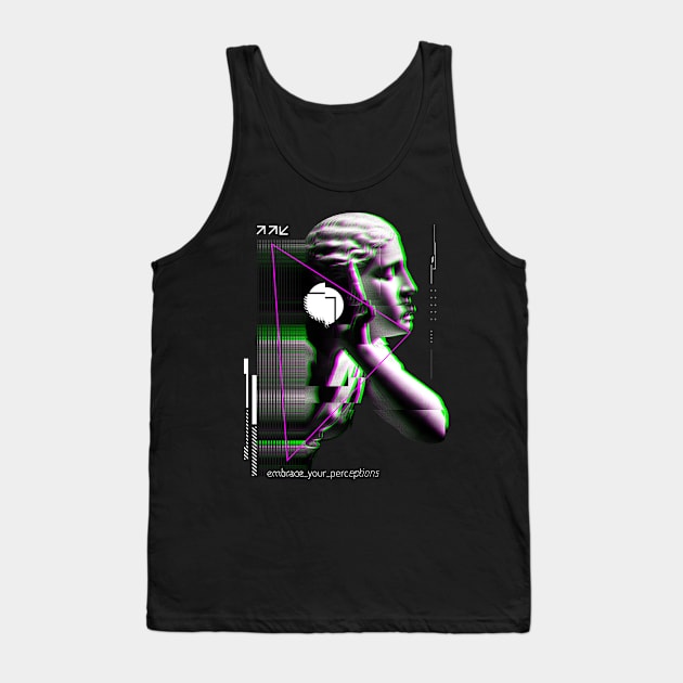 Modern 3D art Tank Top by LR_Collections